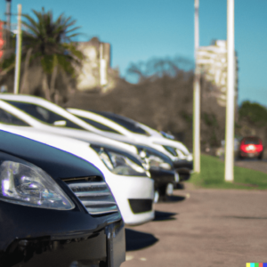 autos en la rambla de montevideo