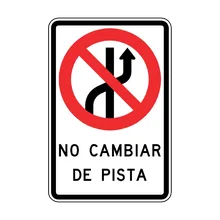 no cambiar de pista