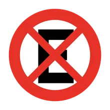 prohibido estacionar y detenerse