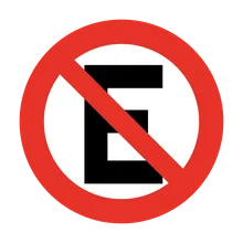 prohibido estacionar