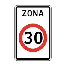 velocidad máxima zona 30