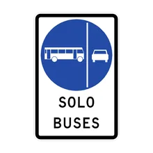vía segregada buses