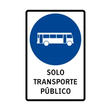 solo transporte público