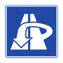 retorno en autopista