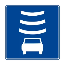 autopista con televía o sistema coplementario