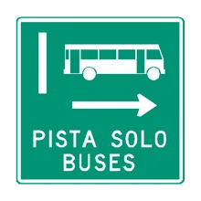 pista solo buses