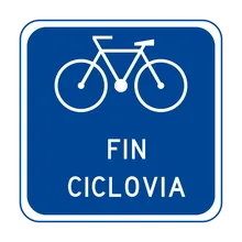 fin ciclovía