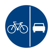 superficie segregada motorizados-ciclos