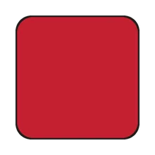 tacha roja: no cruzar