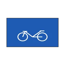 espera para ciclistas al virar